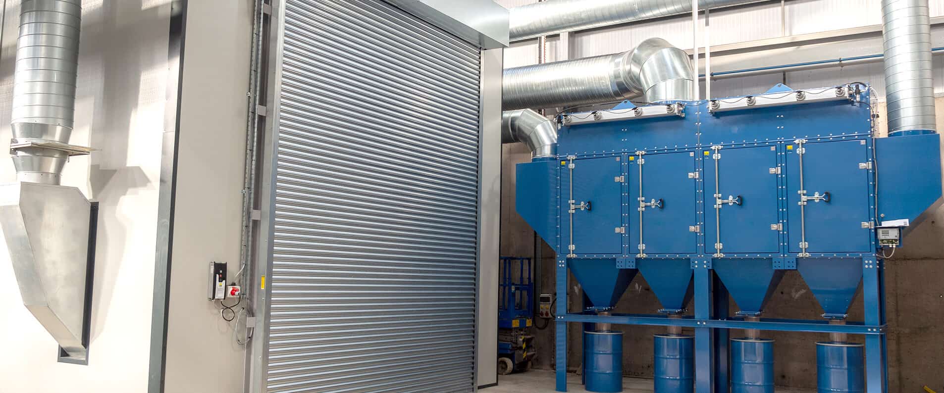 Blast Room Roller Doors