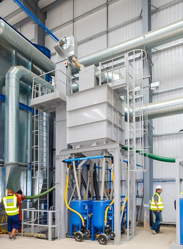 Abrasive Storage Solutions Airblast Eurospray