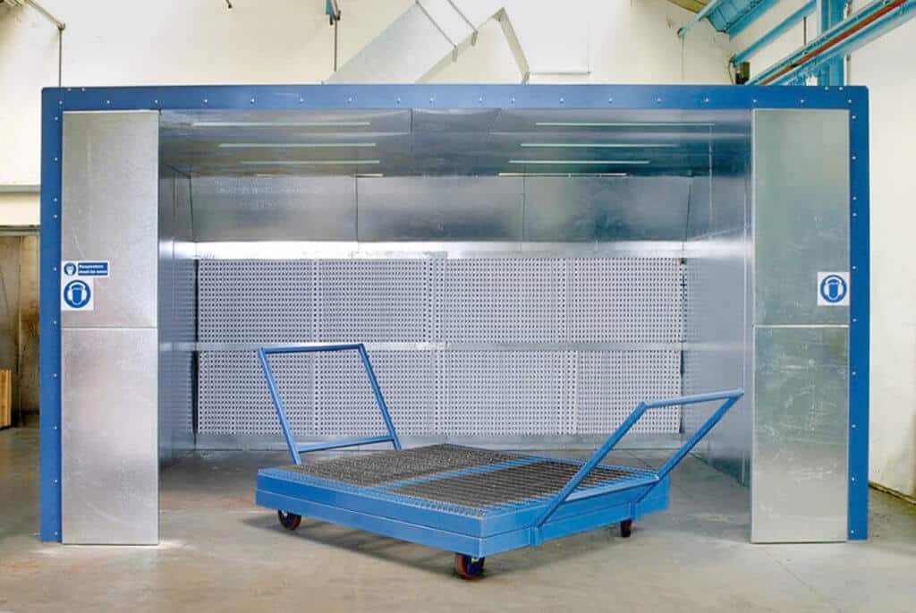 Airblast Eurospray Dry Filter Spray Booth