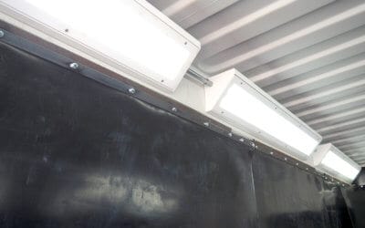 Purpose built blast-room lighting system